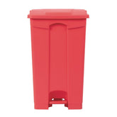 Jantex Kitchen Pedal Bin Red 87Ltr